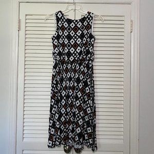 Checkered Loft Dress
